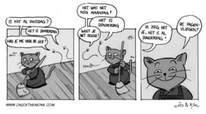 2015.003.NL.Donderdag Chuck the monk